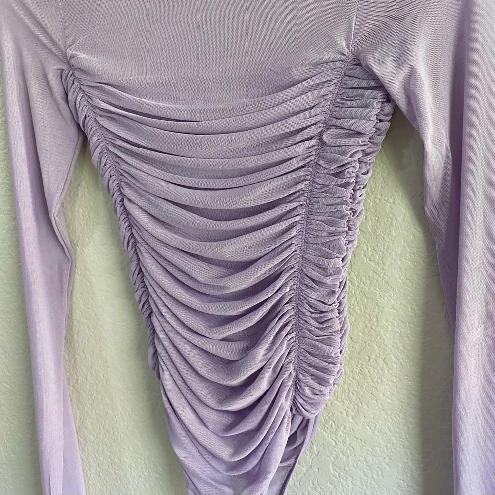 Free People Under It All Bodysuit Lilac Haze - Picture 4 of 9